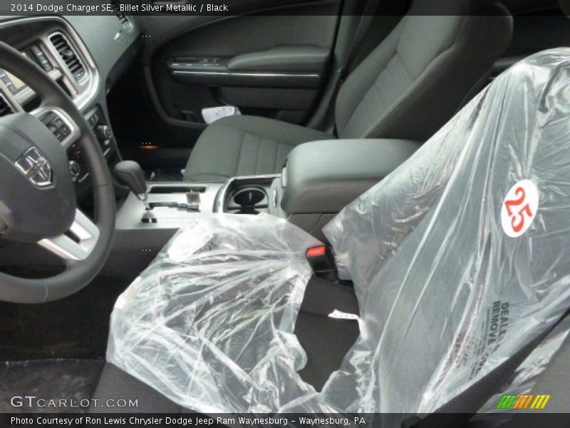Billet Silver Metallic / Black 2014 Dodge Charger SE