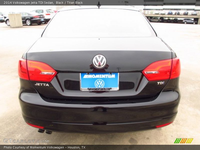 Black / Titan Black 2014 Volkswagen Jetta TDI Sedan