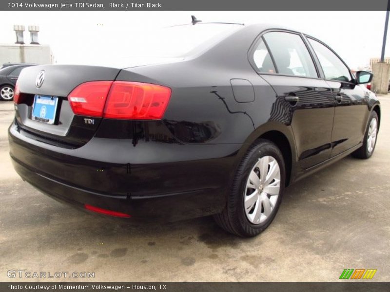 Black / Titan Black 2014 Volkswagen Jetta TDI Sedan