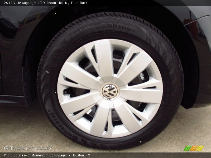 Black / Titan Black 2014 Volkswagen Jetta TDI Sedan