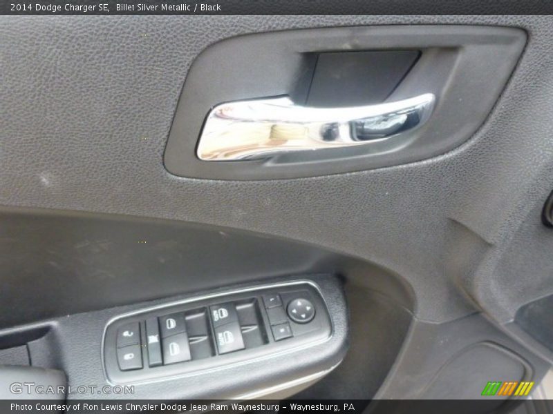 Billet Silver Metallic / Black 2014 Dodge Charger SE