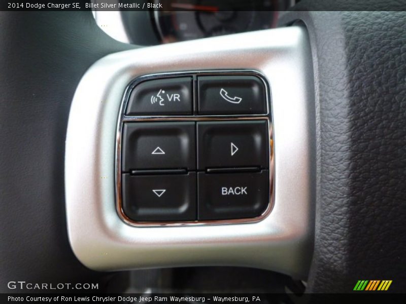 Billet Silver Metallic / Black 2014 Dodge Charger SE