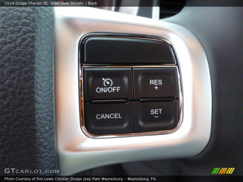 Billet Silver Metallic / Black 2014 Dodge Charger SE