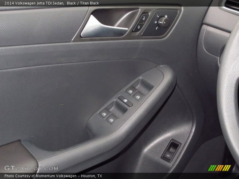Black / Titan Black 2014 Volkswagen Jetta TDI Sedan