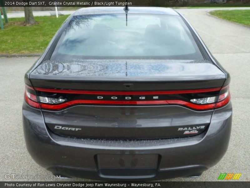 Granite Crystal Metallic / Black/Light Tungsten 2014 Dodge Dart SXT