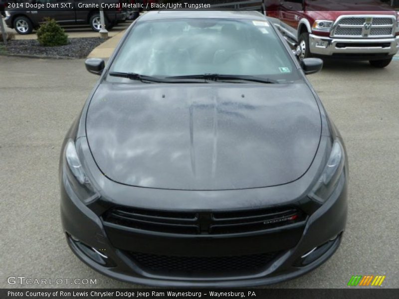 Granite Crystal Metallic / Black/Light Tungsten 2014 Dodge Dart SXT