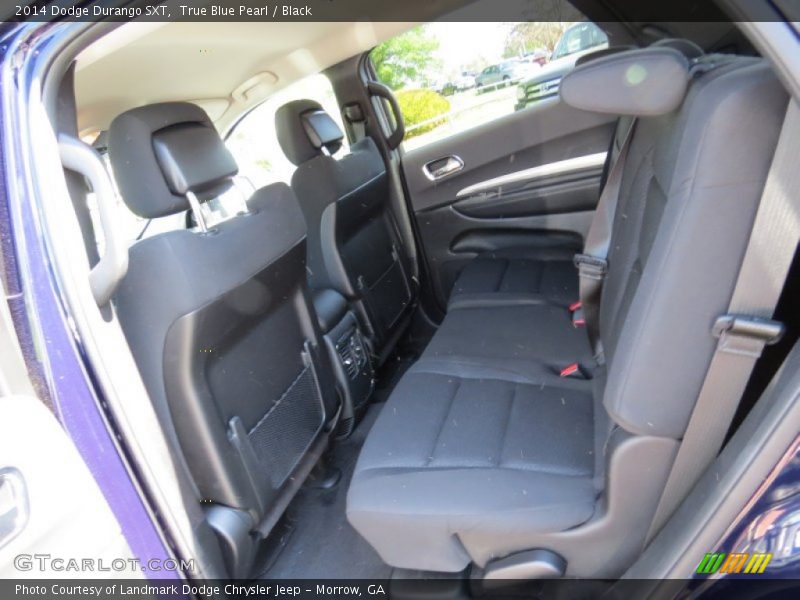 True Blue Pearl / Black 2014 Dodge Durango SXT