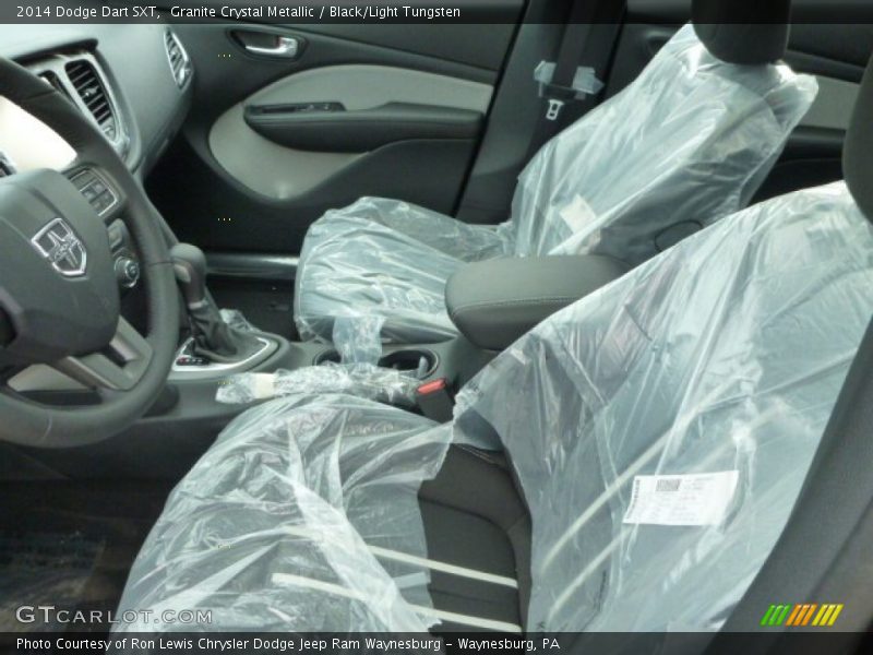 Granite Crystal Metallic / Black/Light Tungsten 2014 Dodge Dart SXT
