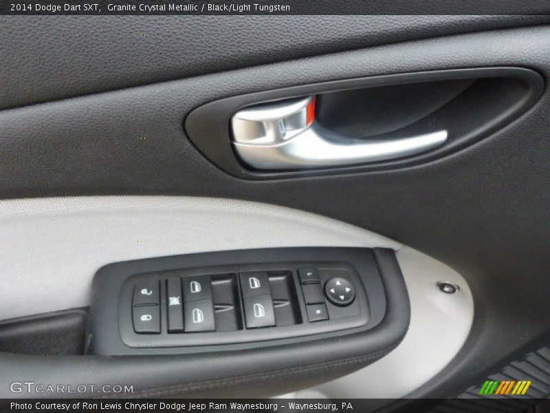 Granite Crystal Metallic / Black/Light Tungsten 2014 Dodge Dart SXT