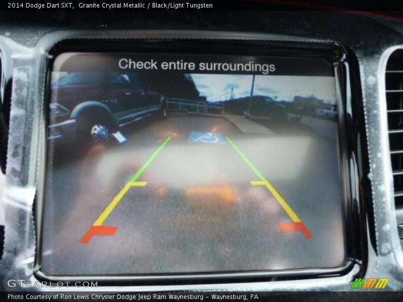 Granite Crystal Metallic / Black/Light Tungsten 2014 Dodge Dart SXT