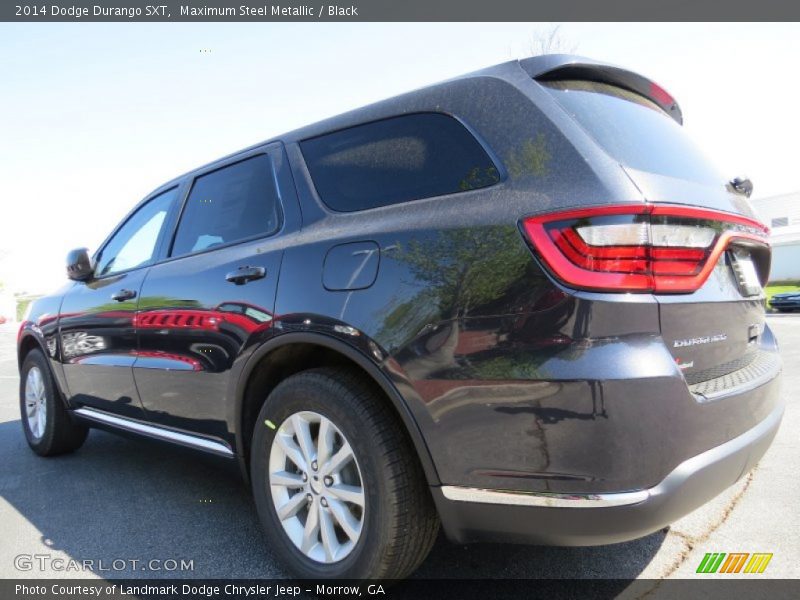 Maximum Steel Metallic / Black 2014 Dodge Durango SXT