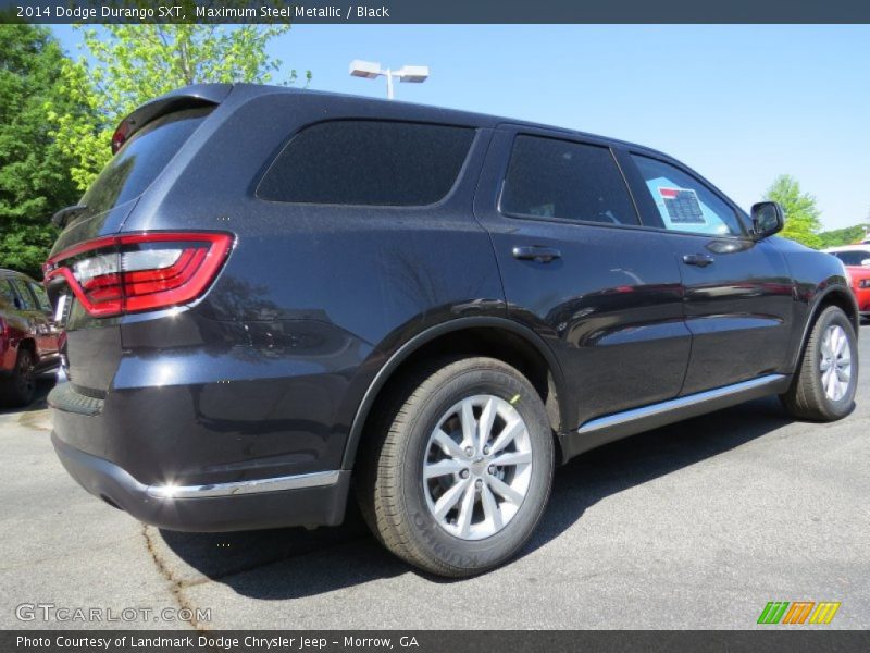 Maximum Steel Metallic / Black 2014 Dodge Durango SXT