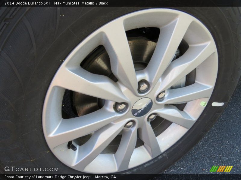 Maximum Steel Metallic / Black 2014 Dodge Durango SXT