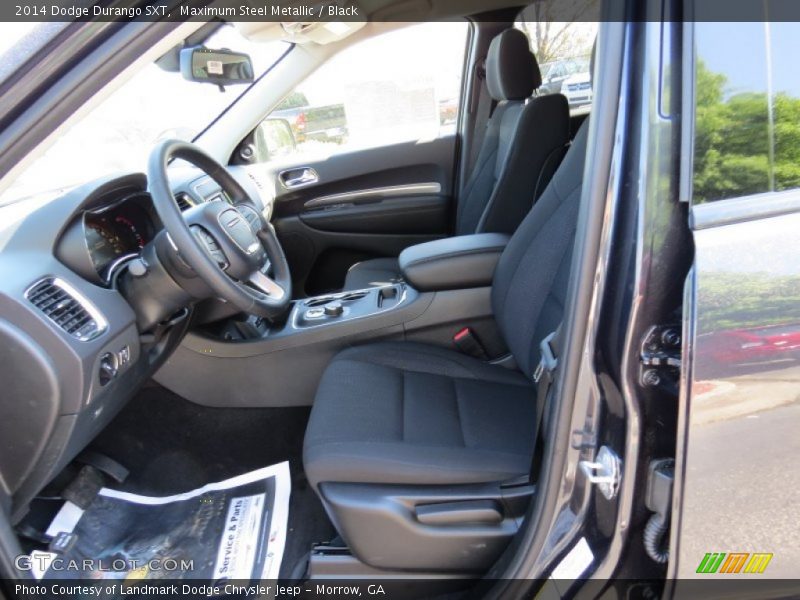 Maximum Steel Metallic / Black 2014 Dodge Durango SXT