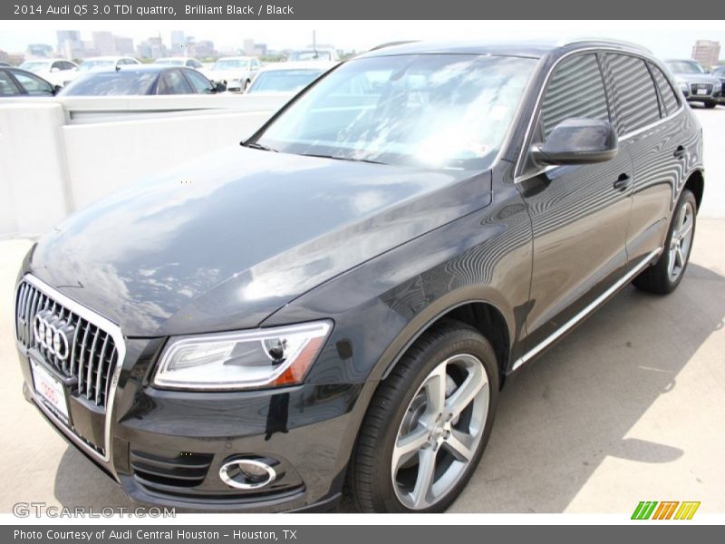 Brilliant Black / Black 2014 Audi Q5 3.0 TDI quattro
