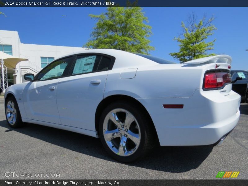 Bright White / Black 2014 Dodge Charger R/T Road & Track