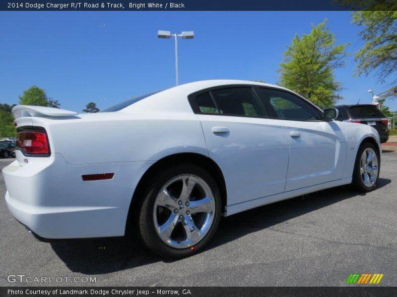 Bright White / Black 2014 Dodge Charger R/T Road & Track