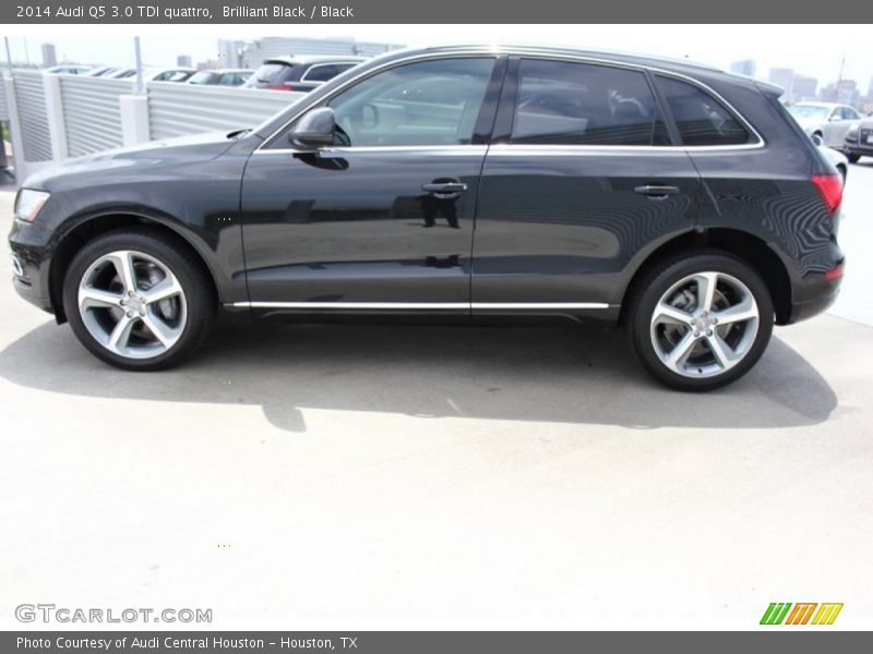 Brilliant Black / Black 2014 Audi Q5 3.0 TDI quattro