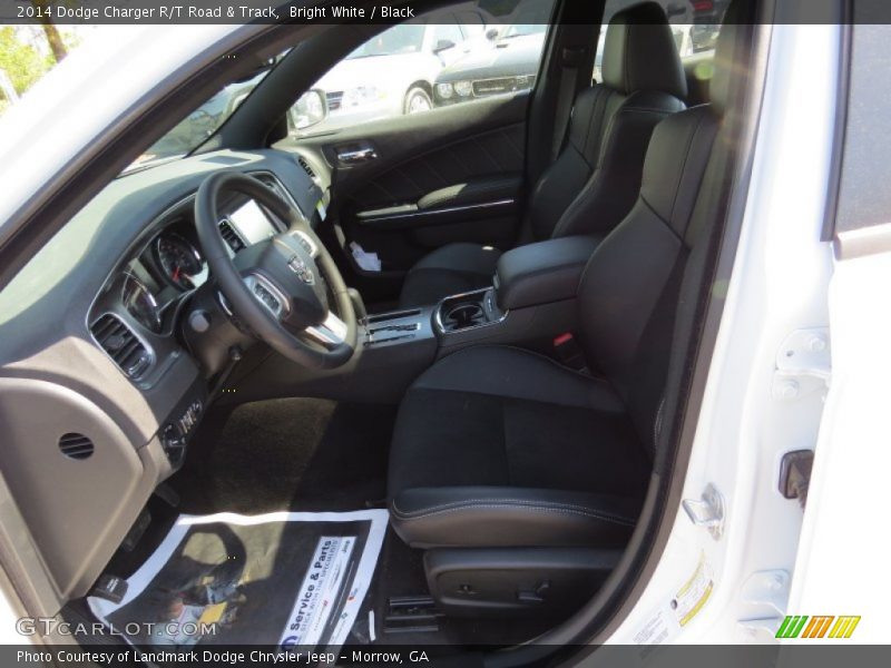 Bright White / Black 2014 Dodge Charger R/T Road & Track