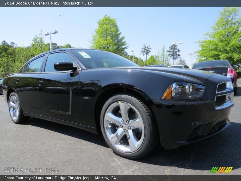 Pitch Black / Black 2014 Dodge Charger R/T Max
