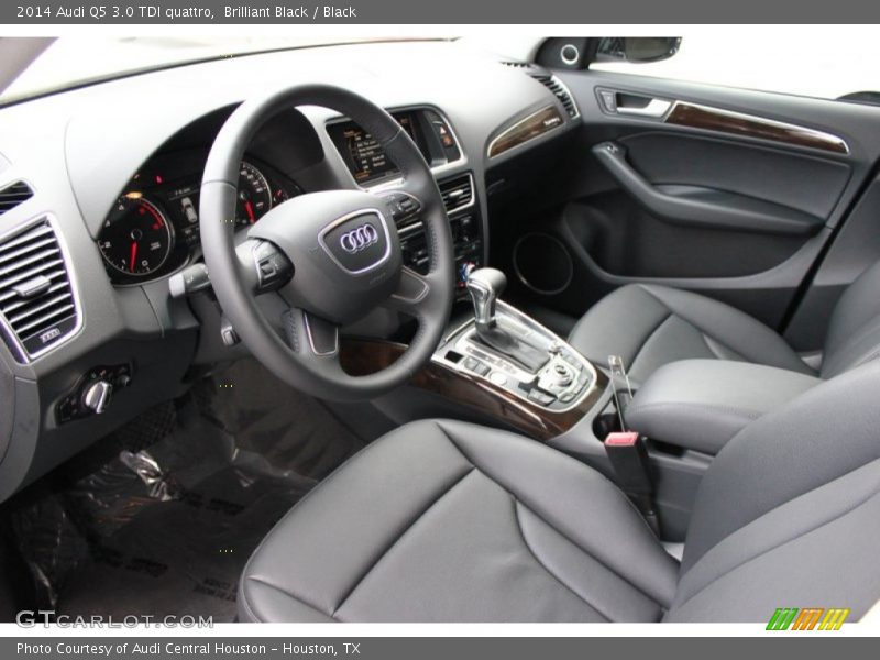 Brilliant Black / Black 2014 Audi Q5 3.0 TDI quattro