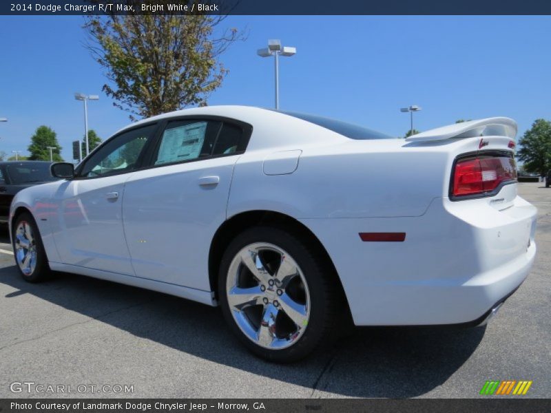 Bright White / Black 2014 Dodge Charger R/T Max