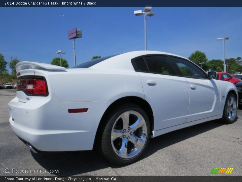 Bright White / Black 2014 Dodge Charger R/T Max