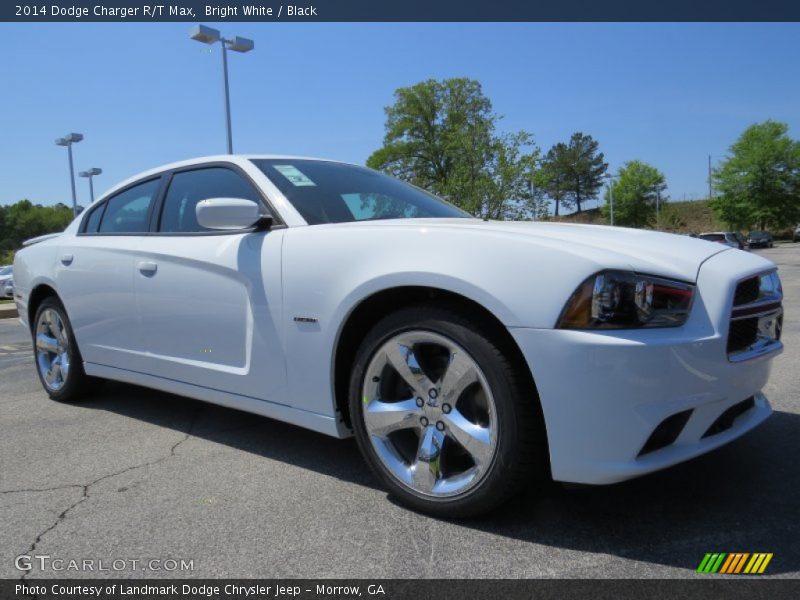 Bright White / Black 2014 Dodge Charger R/T Max