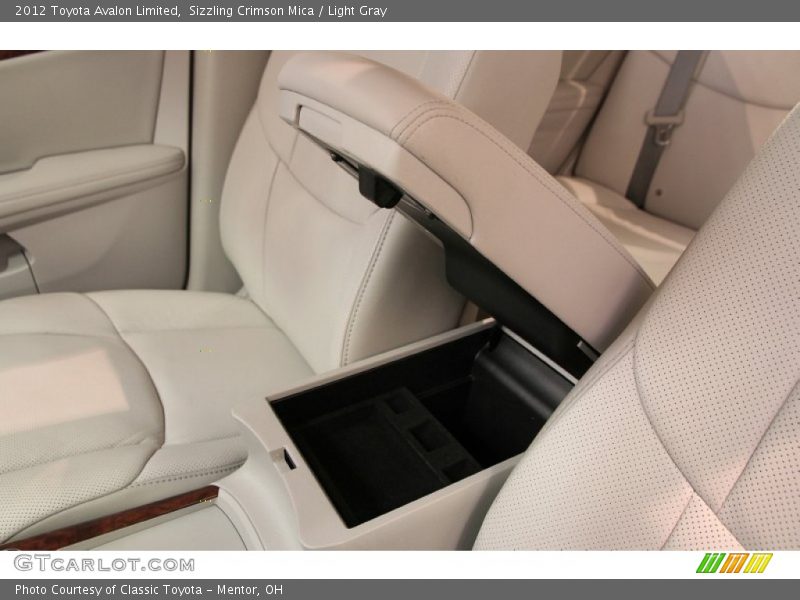 Sizzling Crimson Mica / Light Gray 2012 Toyota Avalon Limited