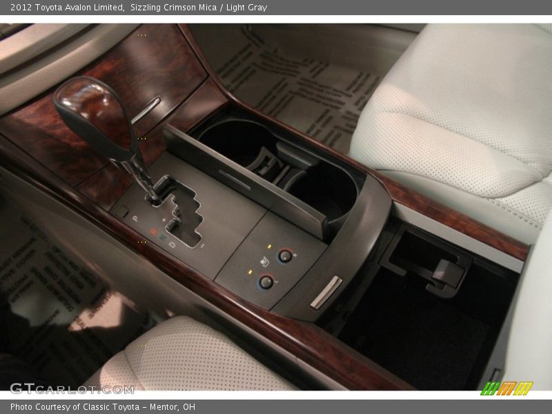 Sizzling Crimson Mica / Light Gray 2012 Toyota Avalon Limited