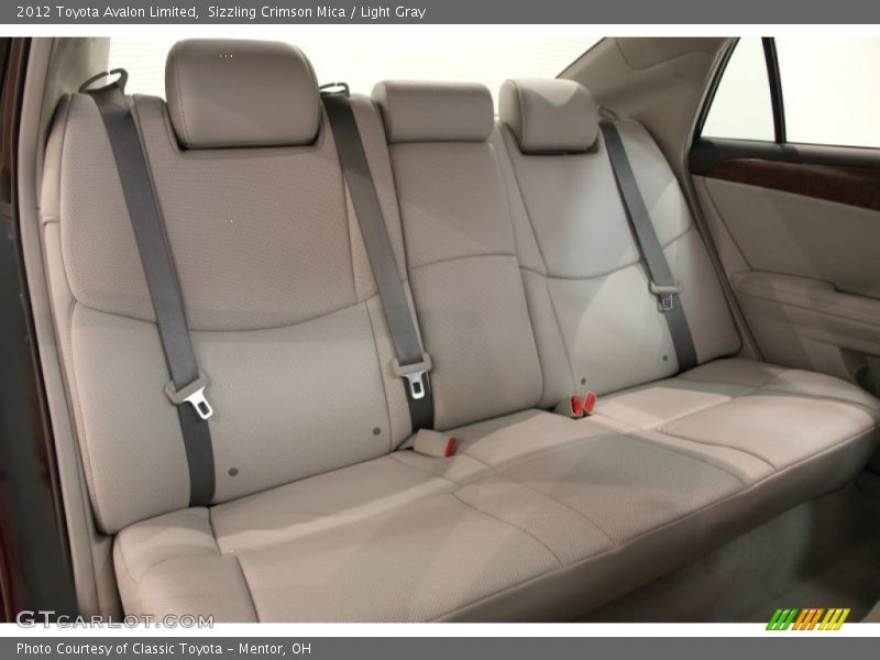 Sizzling Crimson Mica / Light Gray 2012 Toyota Avalon Limited