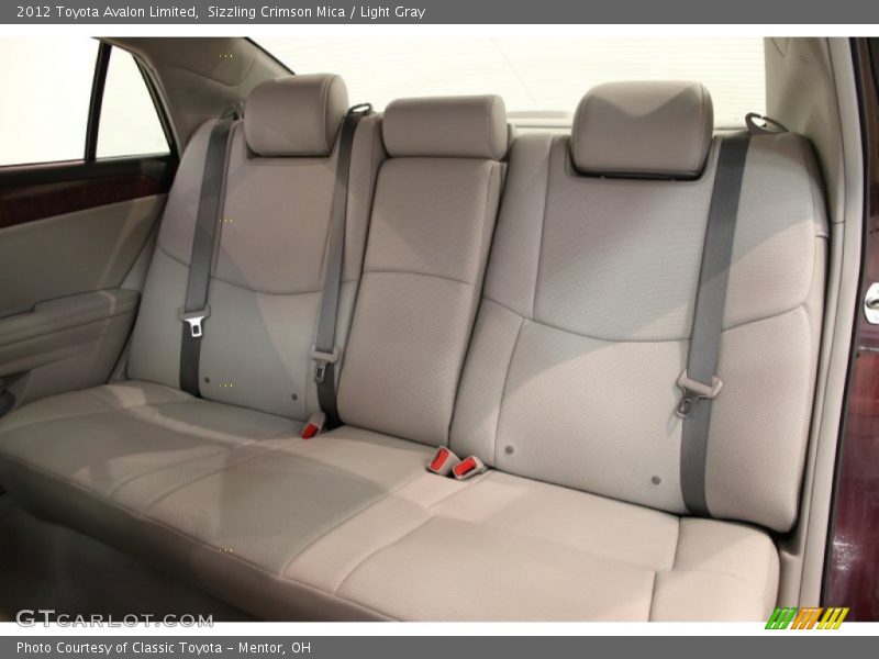 Sizzling Crimson Mica / Light Gray 2012 Toyota Avalon Limited