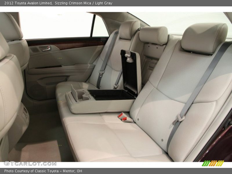 Sizzling Crimson Mica / Light Gray 2012 Toyota Avalon Limited