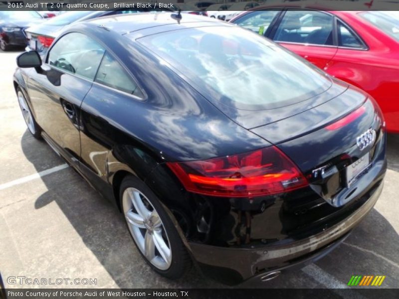 Brilliant Black / Black 2015 Audi TT 2.0T quattro Coupe