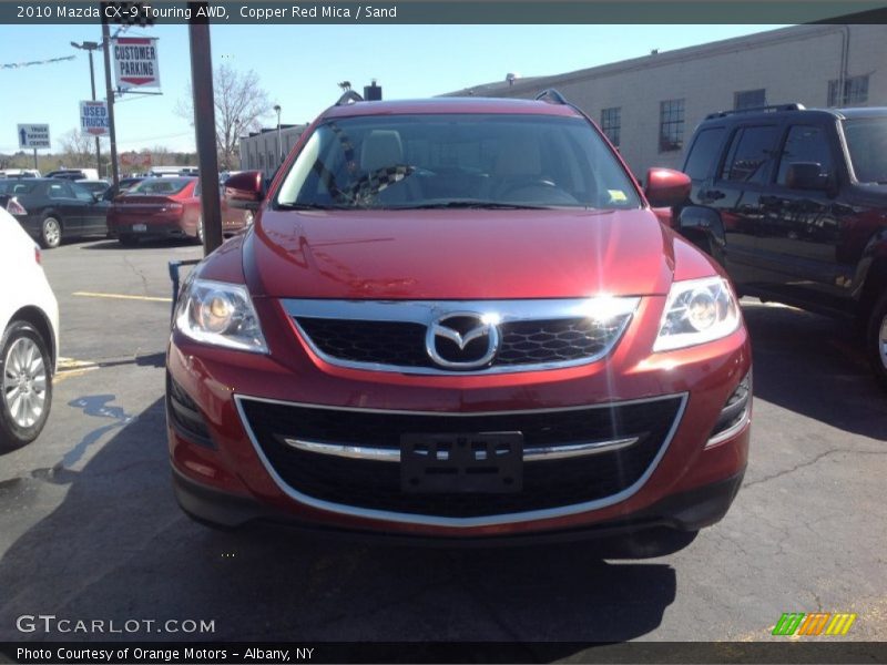 Copper Red Mica / Sand 2010 Mazda CX-9 Touring AWD
