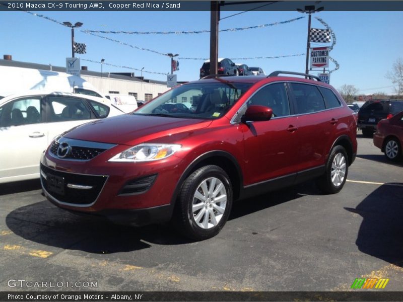 Copper Red Mica / Sand 2010 Mazda CX-9 Touring AWD