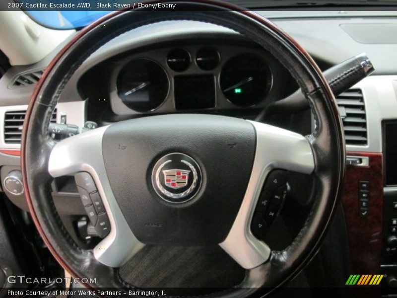 Black Raven / Ebony/Ebony 2007 Cadillac Escalade AWD