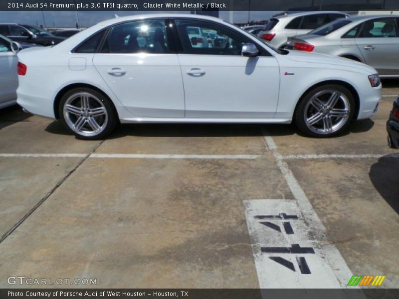Glacier White Metallic / Black 2014 Audi S4 Premium plus 3.0 TFSI quattro