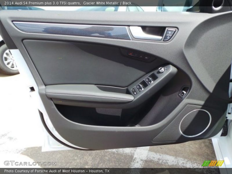 Glacier White Metallic / Black 2014 Audi S4 Premium plus 3.0 TFSI quattro