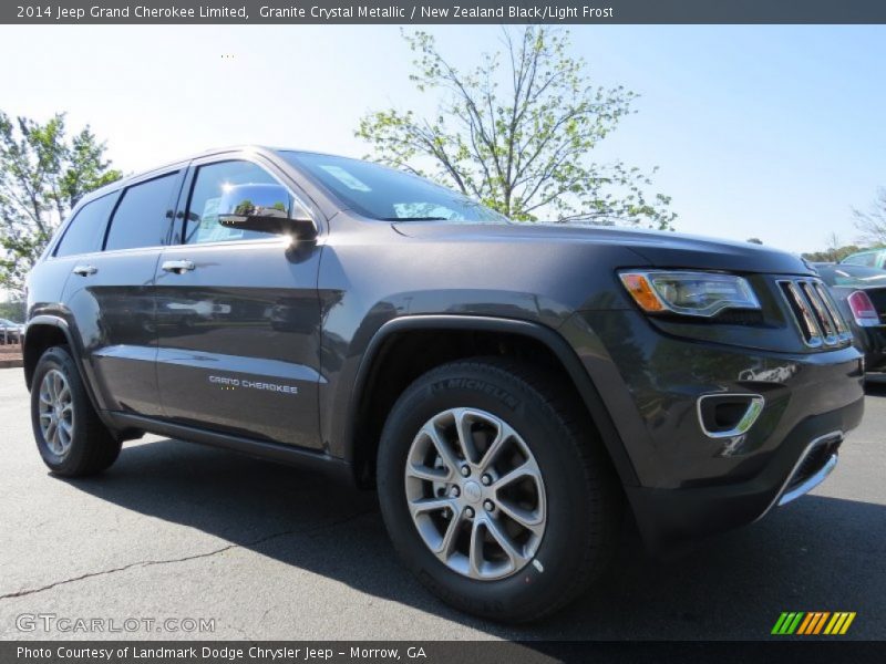 Granite Crystal Metallic / New Zealand Black/Light Frost 2014 Jeep Grand Cherokee Limited