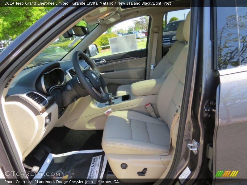 Granite Crystal Metallic / New Zealand Black/Light Frost 2014 Jeep Grand Cherokee Limited