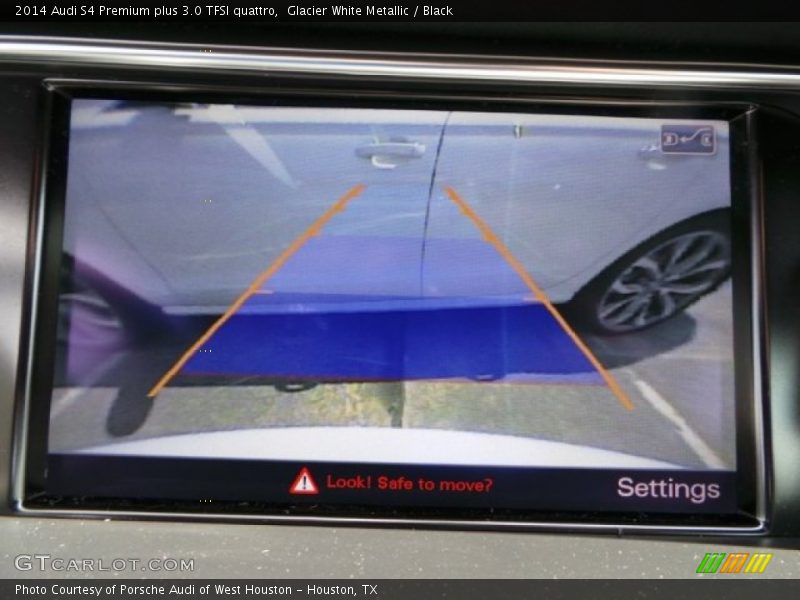 Glacier White Metallic / Black 2014 Audi S4 Premium plus 3.0 TFSI quattro