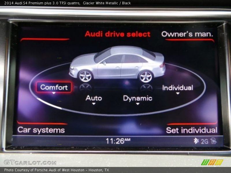Glacier White Metallic / Black 2014 Audi S4 Premium plus 3.0 TFSI quattro