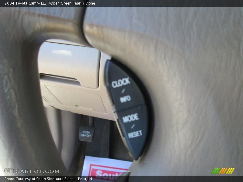 Aspen Green Pearl / Stone 2004 Toyota Camry LE