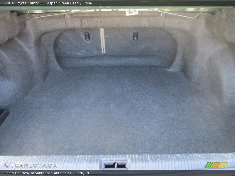 Aspen Green Pearl / Stone 2004 Toyota Camry LE
