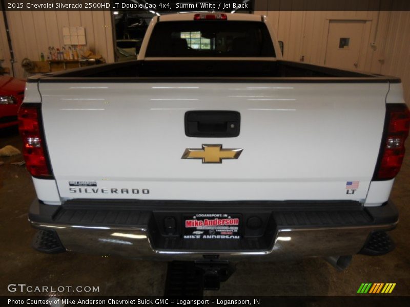 Summit White / Jet Black 2015 Chevrolet Silverado 2500HD LT Double Cab 4x4