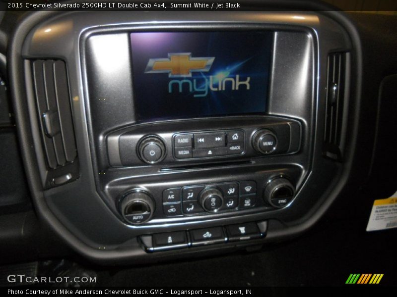 Controls of 2015 Silverado 2500HD LT Double Cab 4x4