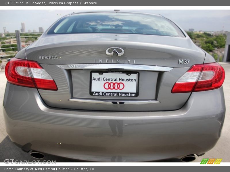 Platinum Graphite / Graphite 2012 Infiniti M 37 Sedan
