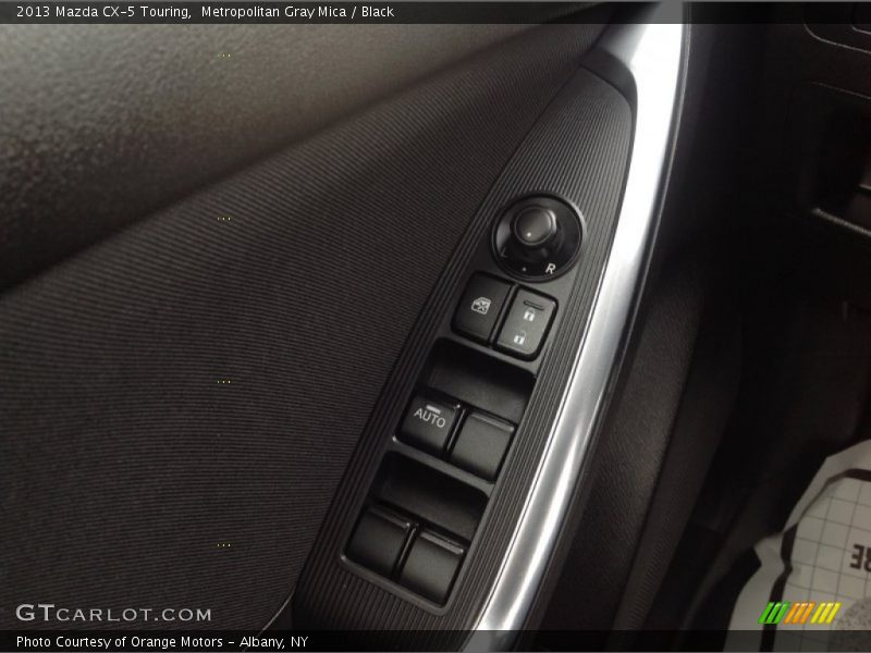 Metropolitan Gray Mica / Black 2013 Mazda CX-5 Touring