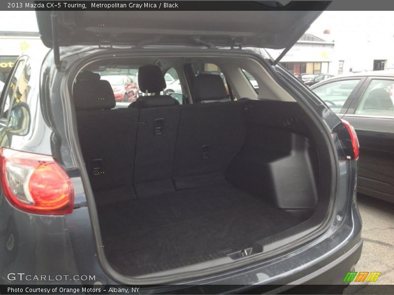 Metropolitan Gray Mica / Black 2013 Mazda CX-5 Touring
